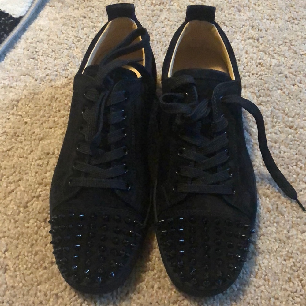 Christian Louboutin Louis Junior Spikes Flat